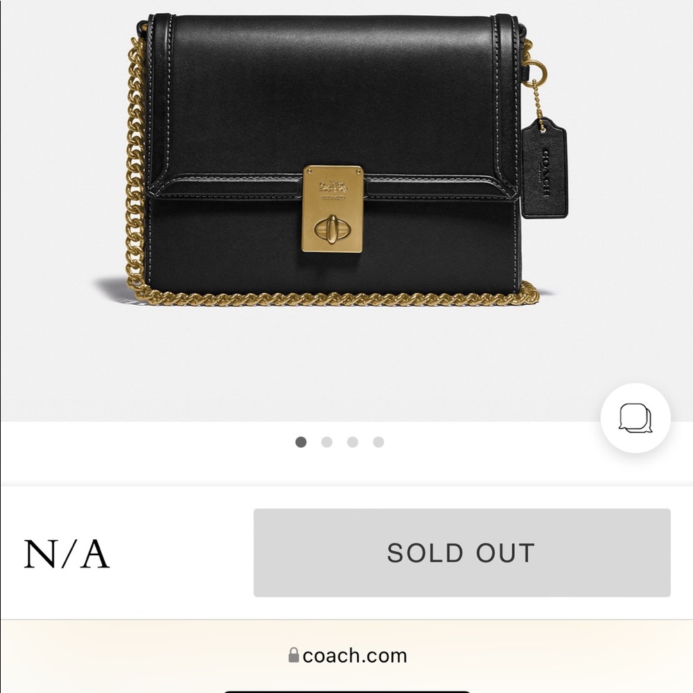 BRAND NEW Coach Hutton Shoulder Bag